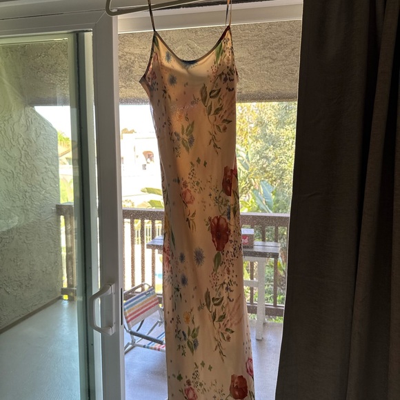 Reformation Cream Floral Maxi Dress - Picture 5 of 6